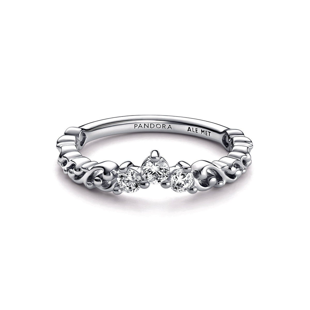 Regal Swirl Tiara Ring