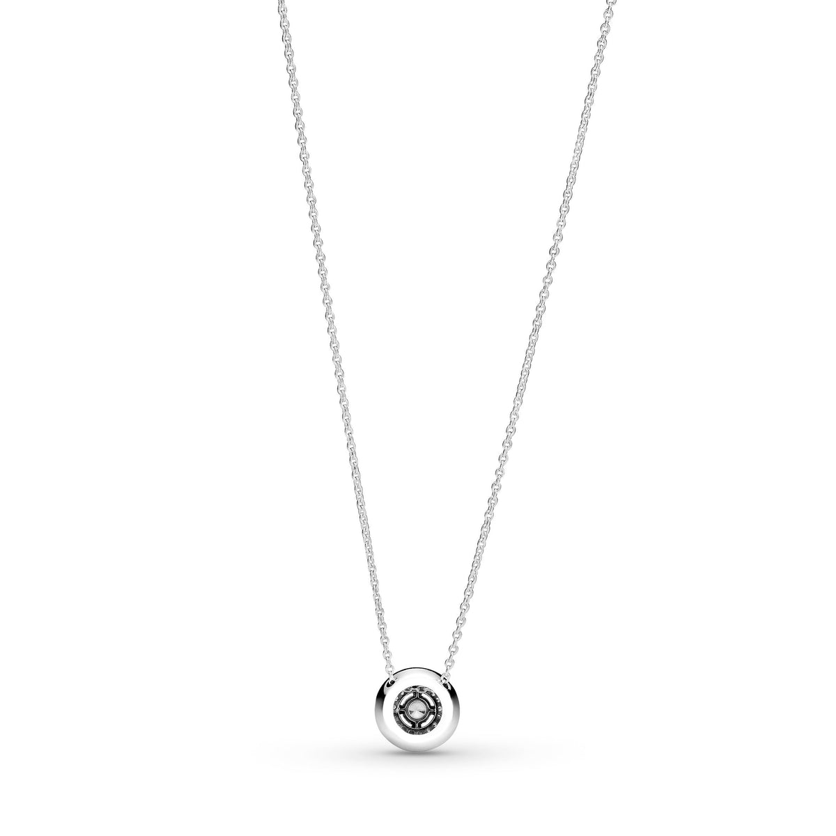 Sparkling Double Halo Collier Necklace