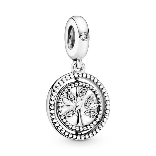 Spinning Family Tree Dangle Charm